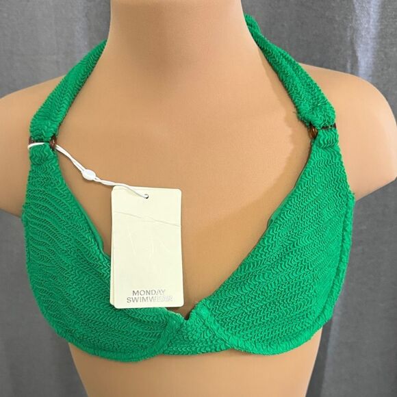 Monday Green Halter Bikini Set - Picture 4 of 16